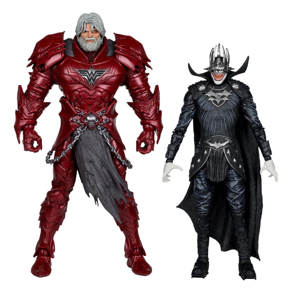 DC Multiverse McFarlane Collector Edition Pack de 2 Figuras #04 Batman who laughs (Knight Armor) & Merciless (Dark Multiverse) 18 cm