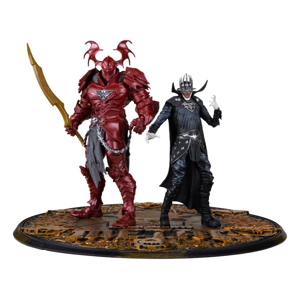DC Multiverse McFarlane Collector Edition Pack de 2 Figuras #04 Batman Who Laughs (Knight Armor) & Merciless (Dark Multiverse) 18 cm