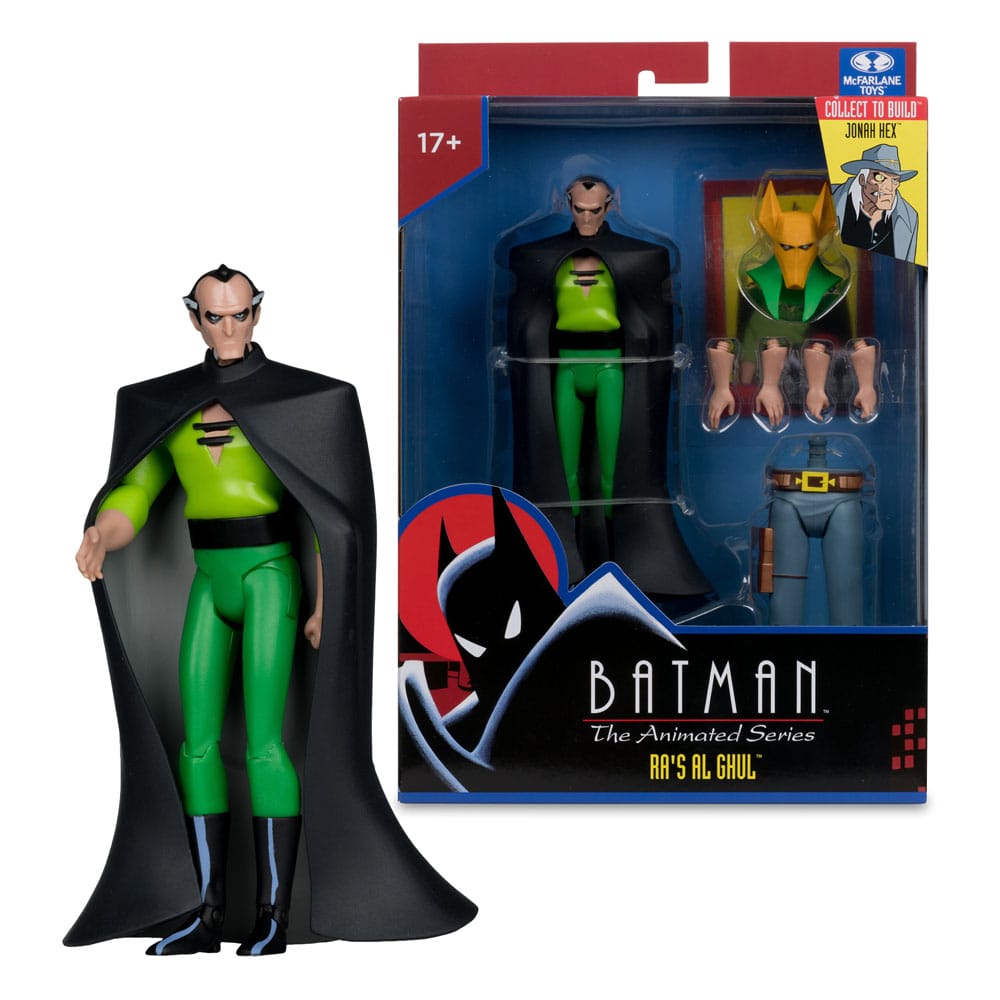 Batman: The Animated Series Build-A DC Direct Figuras Wave 5 Ras al Ghul 15 cm