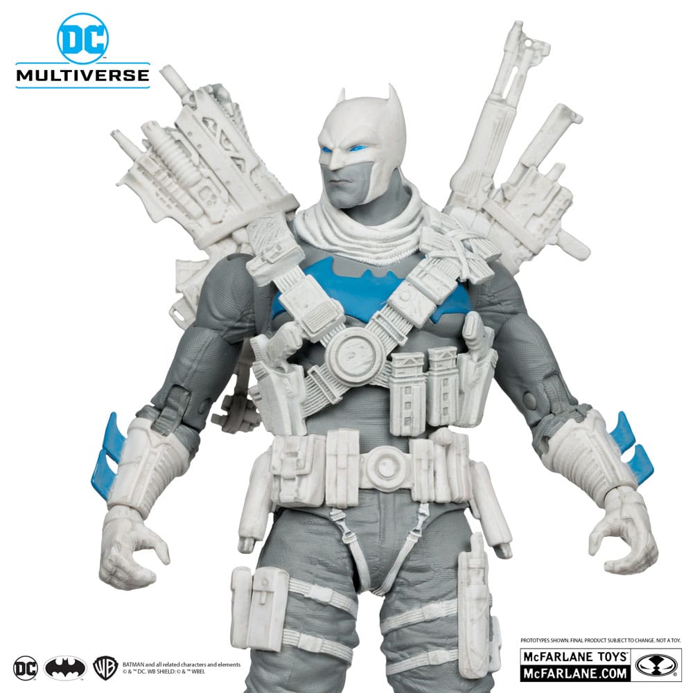 DC Multiverse Figura The Grim Knight (Dark Nights Metal) (Black & White Accent Edition) (Gold Label) 18 cm