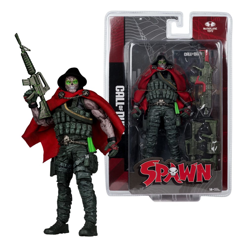 Call Of Duty Figura Burned Spawn 18 cm