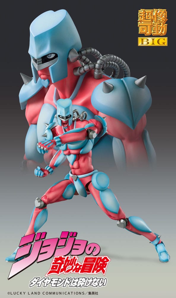 JoJo's Bizarre Adventure Part4 Figura Super Action Chozokado Big (Crazy Diamond) 22 cm