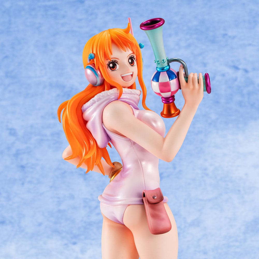 One Piece Estatua PVC Portrait Of Pirates Nami Evolutionary History 25 cm