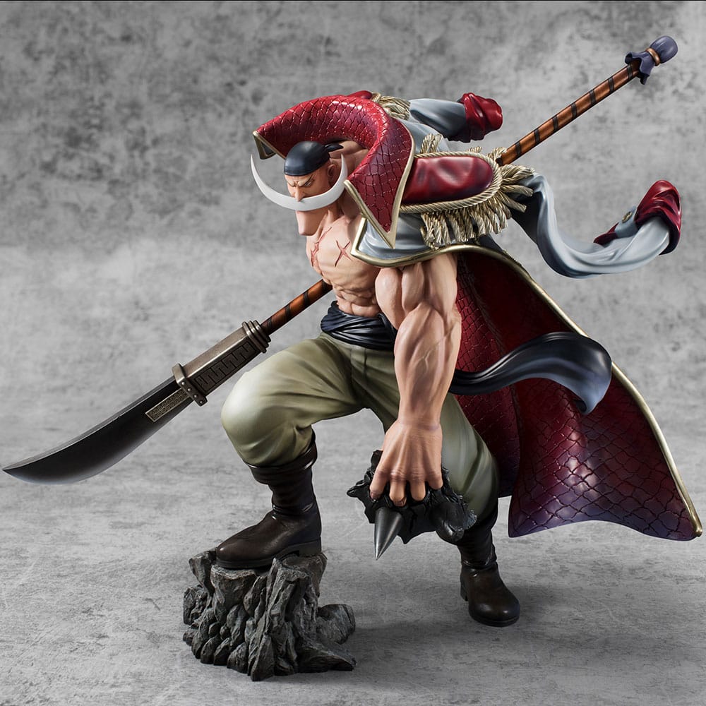 One Piece Estatua PVC P.O.P. NEO-Maximum White Beard Edward Newgate Super Limited Reprint Ver. 30 cm Frikytopia