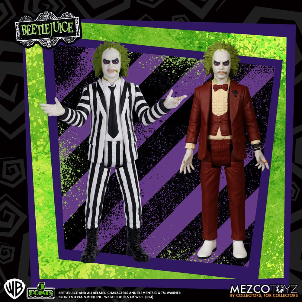 Beetlejuice Figuras 5 Points 10 cm Surtido (14) Frikytopia