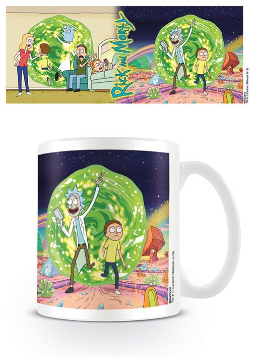 Rick y Morty Taza Portal