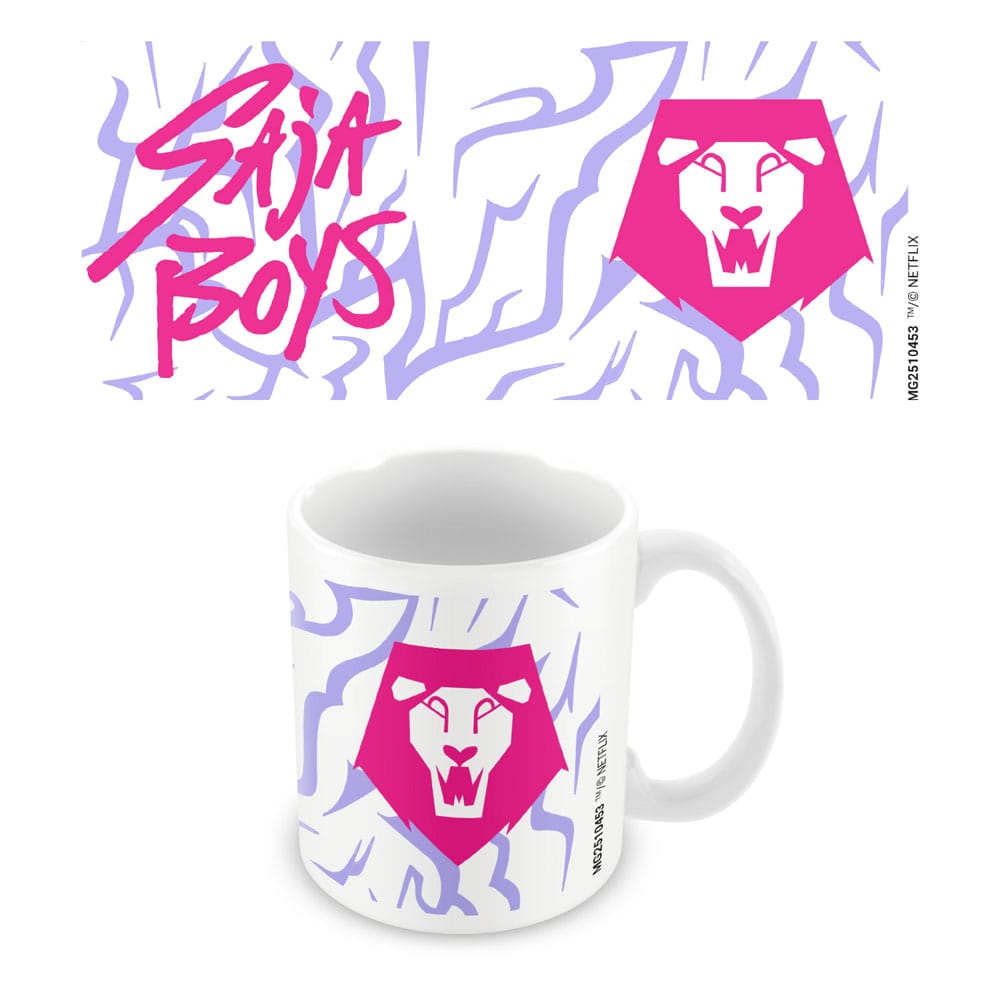 Las guerreras K-pop Taza Saja Boys Logo Frikytopia