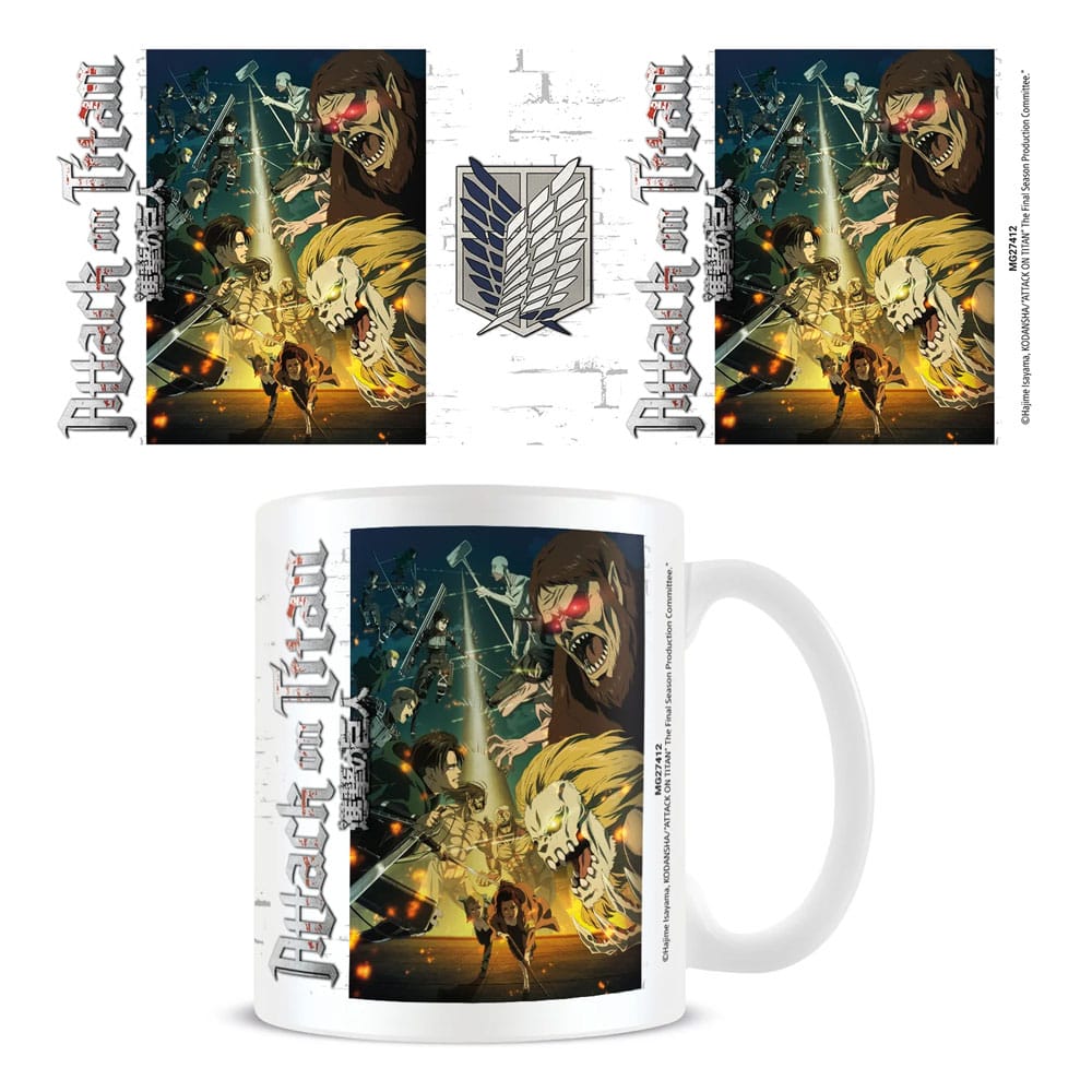 Attack on Titan Taza Special Ops Squad vs Titans Frikytopia