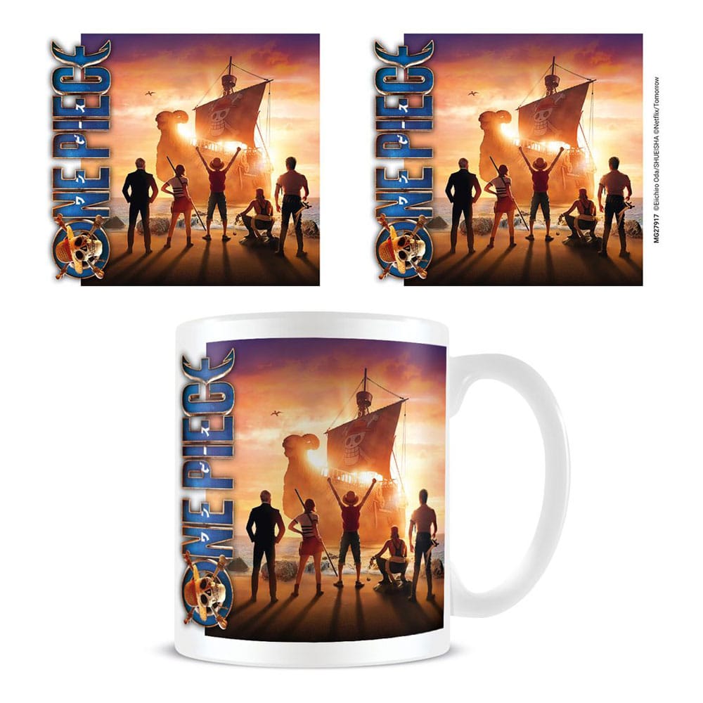 One Piece Live Action Taza Set Sail Frikytopia