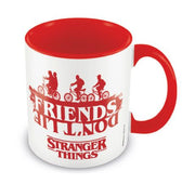 Stranger Things Taza Coloured Inner Friends Don't Lie