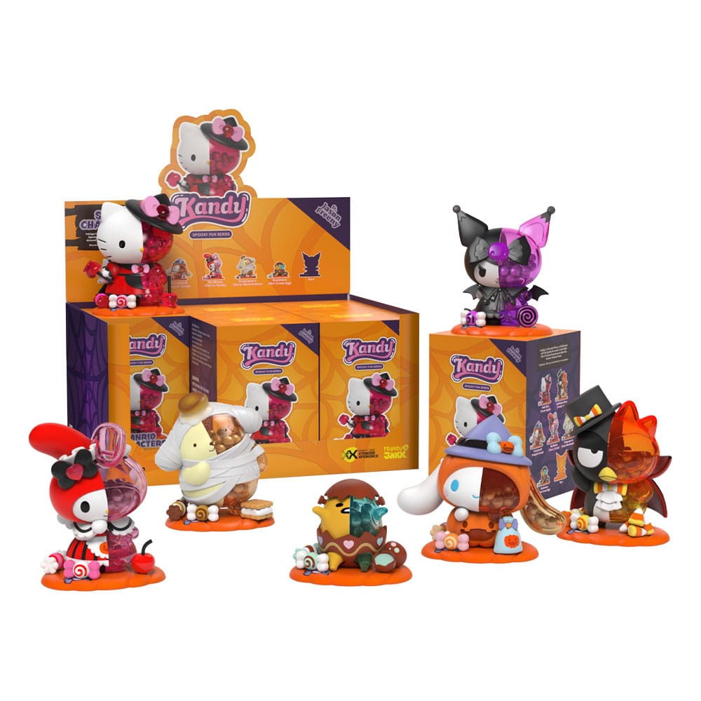 Kandy x Sanrio Blind Box ft. Jason Freeny Collection Series 4 (Spooky Fun) Expositor (6) Frikytopia