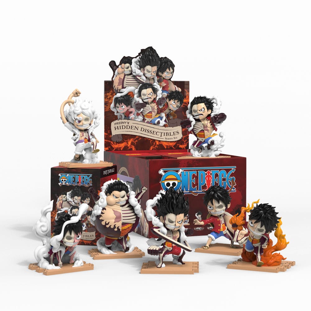 One Piece Blind Box Hidden Dissectibles Series 6 (Luffy Gear's) Expositor (6)