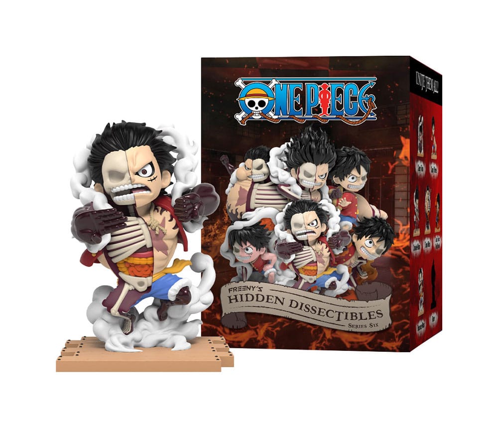 One Piece Blind Box Hidden Dissectibles Series 6 (Luffy Gear's) Expositor (6)