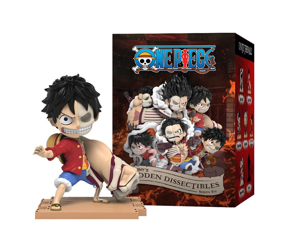 One Piece Blind Box Hidden Dissectibles Series 6 (Luffy Gear's) Expositor (6)