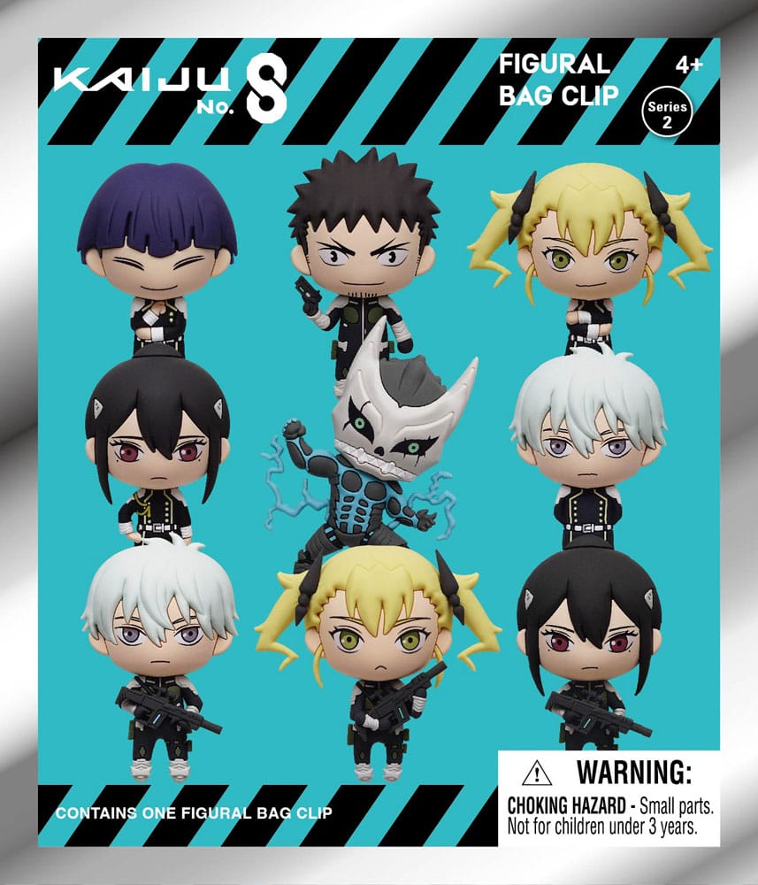 Kaiju No. 8 Colgantes PVC Series 2 Expositor (24)