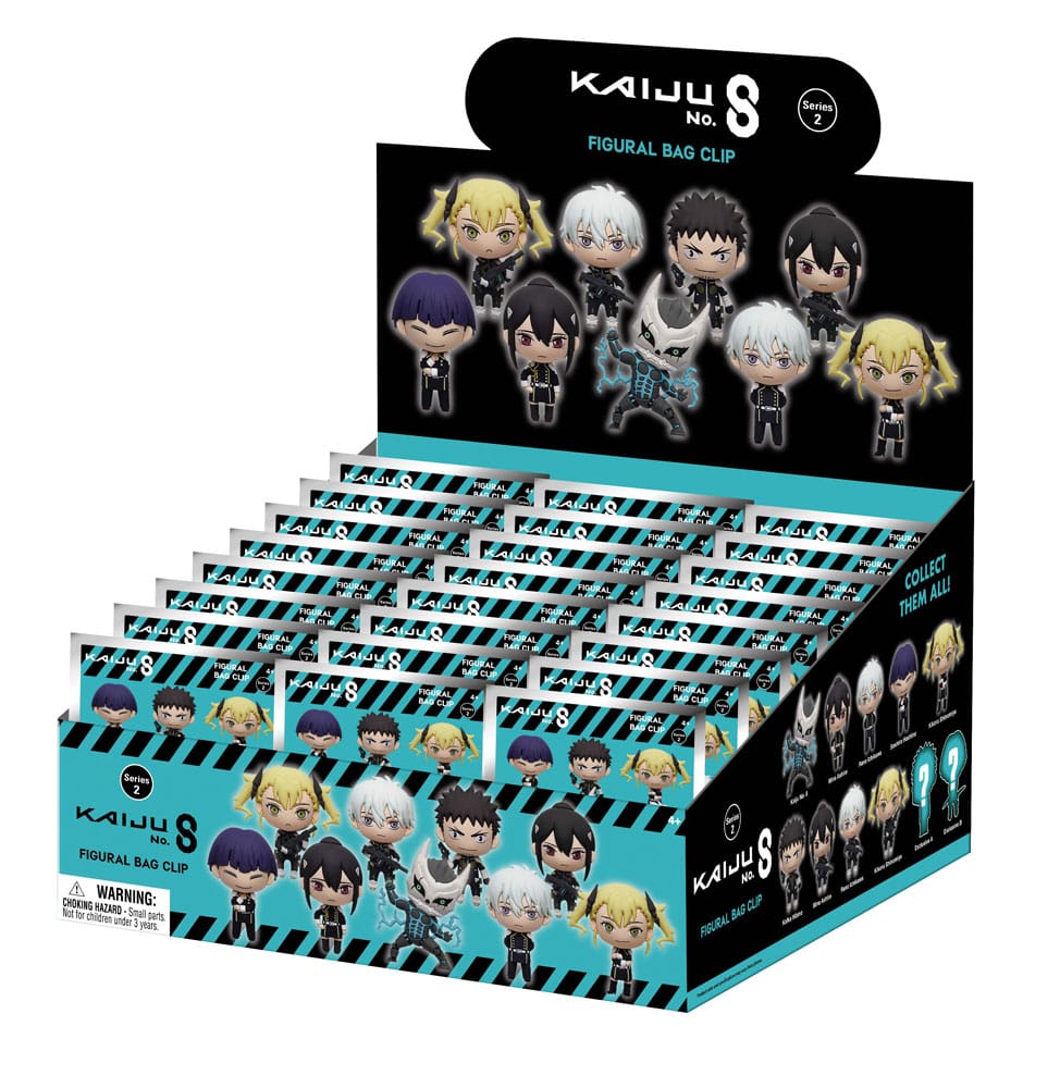 Kaiju No. 8 Colgantes PVC Series 2 Expositor (24)