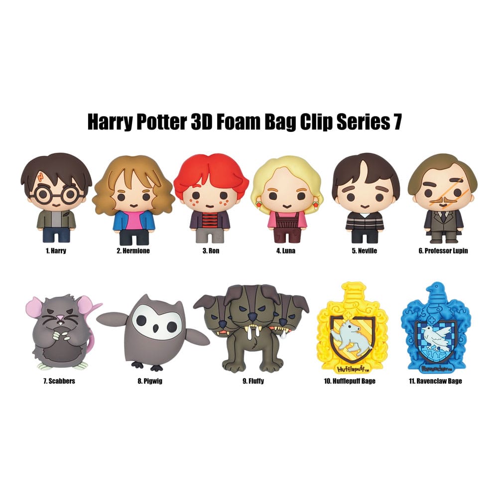 Harry Potter Colgantes PVC 3D Series 7 Expositor (24) Frikytopia