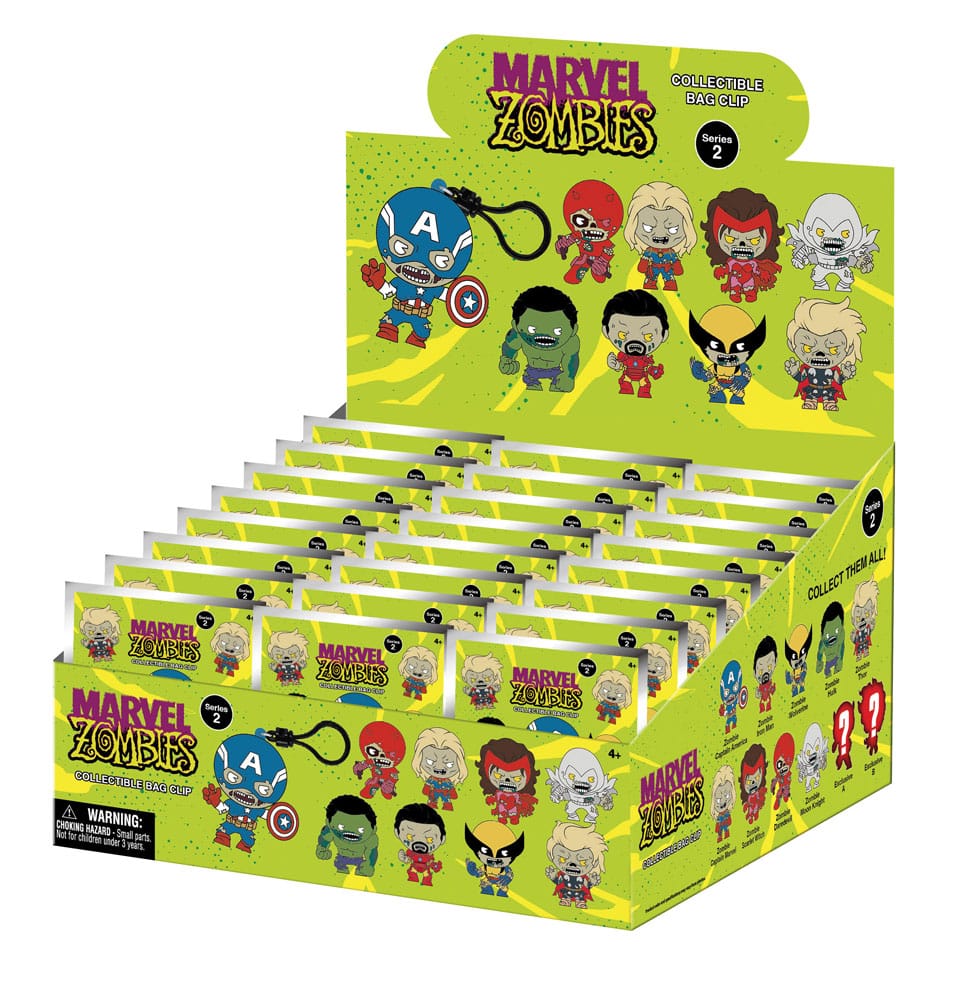 Marvel Colgantes PVC Serie 2 Zombies Expositor (24)