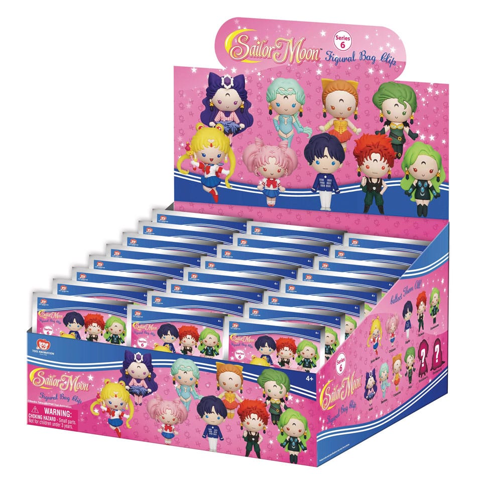Sailor Moon Colgantes PVC 3D Expositor Series 6 (24)