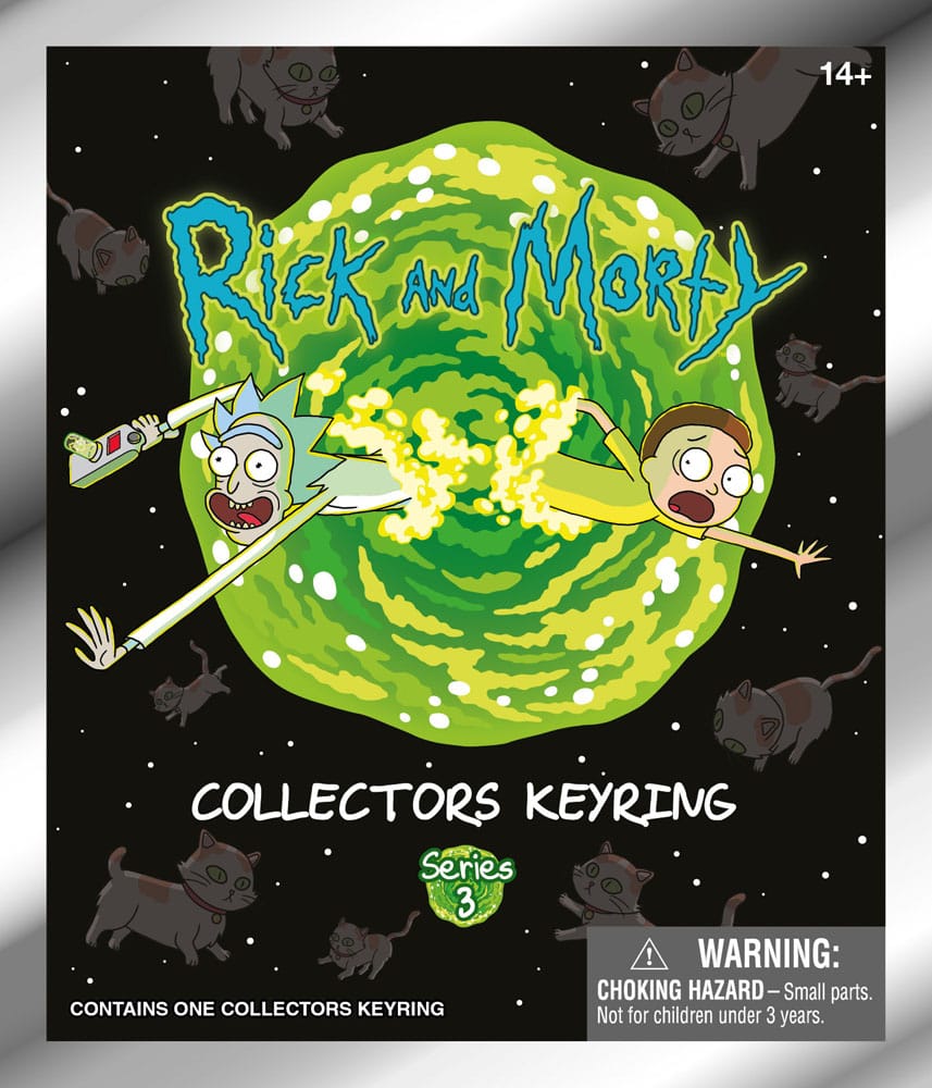 Rick y Morty Colgantes PVC Series 3 Expositor (24)