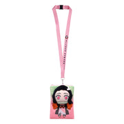 Demon Slayer: Kimetsu no Yaiba Llavero Nezuko Deluxe con tarjetero Pouch