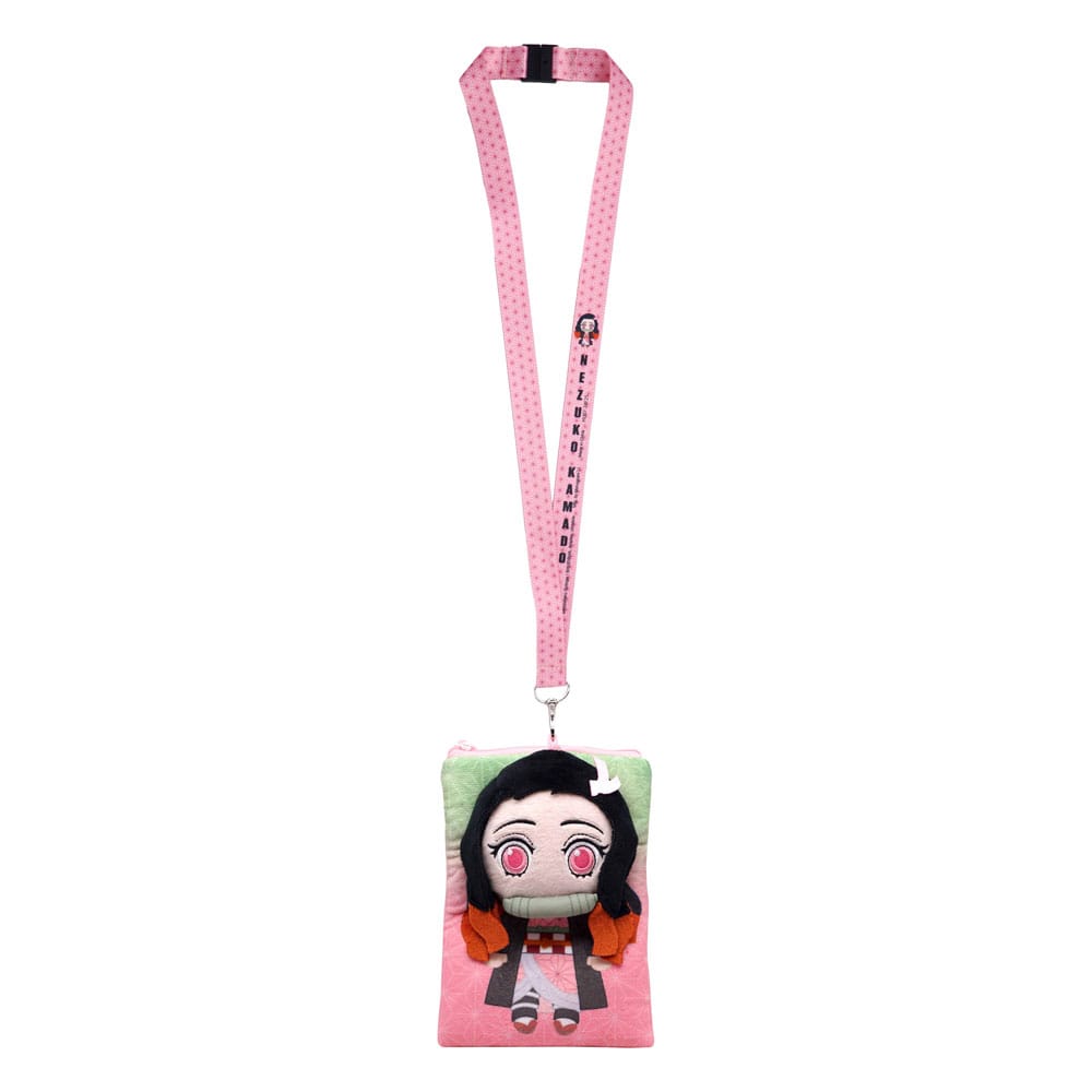Demon Slayer: Kimetsu no Yaiba Llavero Nezuko Deluxe con tarjetero Pouch Frikytopia