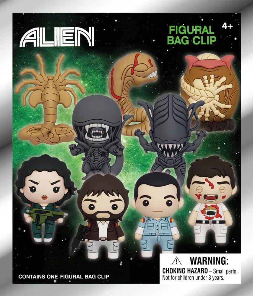 Alien Colgantes PVC 3D Series 1 Expositor (24)