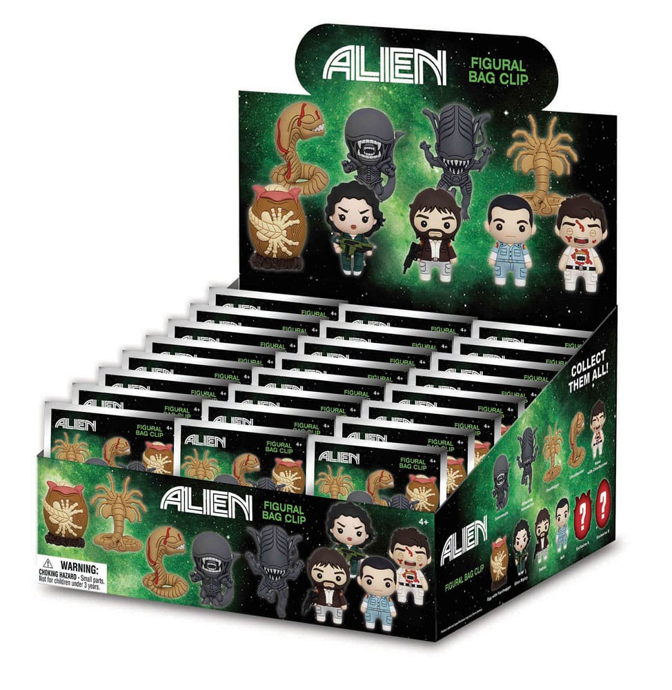 Alien Colgantes PVC 3D Series 1 Expositor (24)