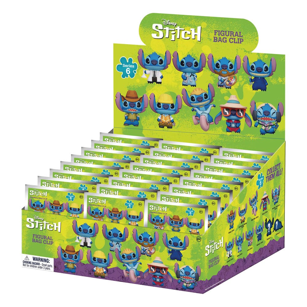 Lilo & Stitch Colgantes PVC 3D Series 6 Expositor (24)