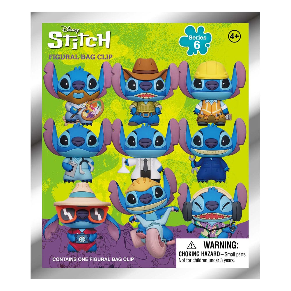 Lilo & Stitch Colgantes PVC 3D Series 6 Expositor (24)