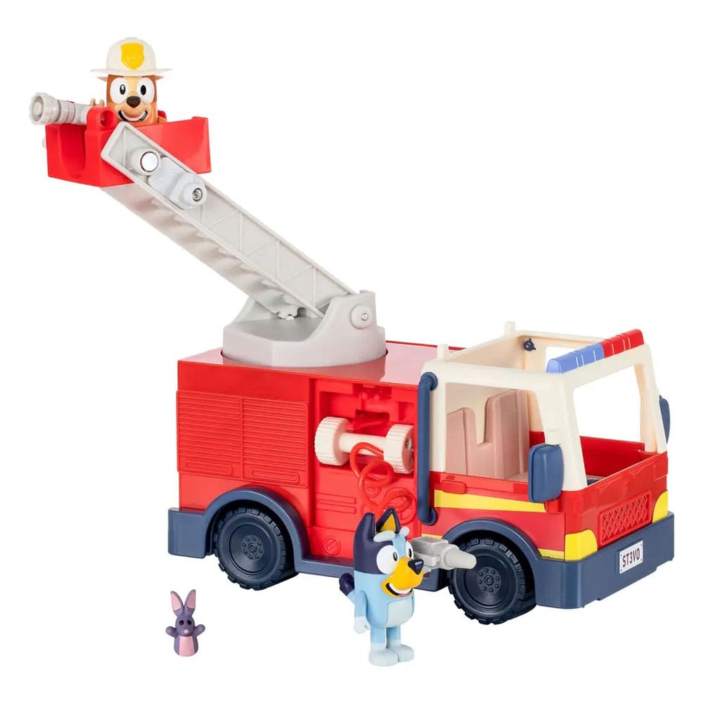 Bluey Set de juego Minifiguras Bluey Camión de bomberos Frikytopia