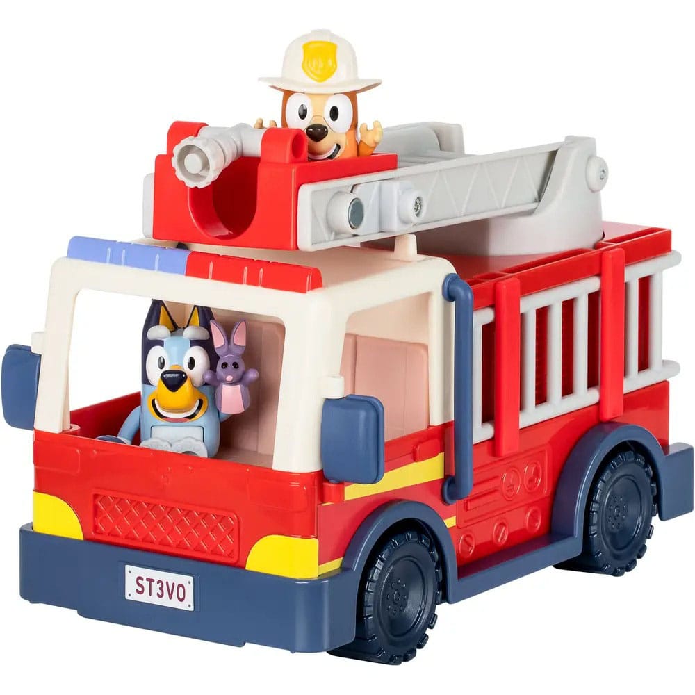 Bluey Set de juego Minifiguras Bluey Camión de bomberos