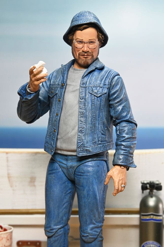 Tiburón Figura Ultimate Matt Hooper Amity Arrival 50th Anniversary 18 cm Frikytopia