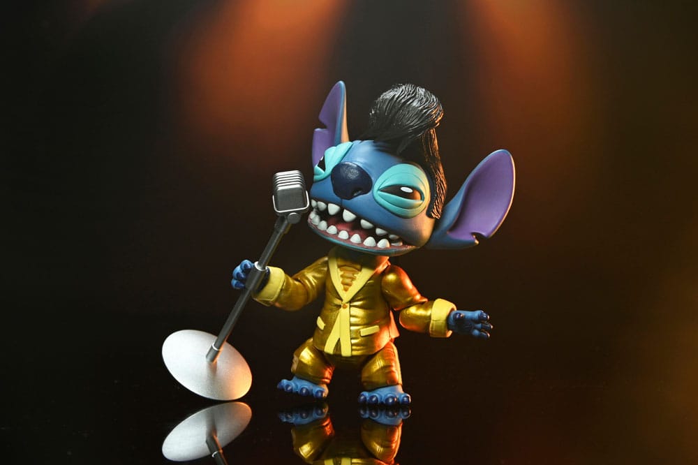 Lilo & Stitch Figura Ultimate Gold Suit Elvis Stitch 18 cm