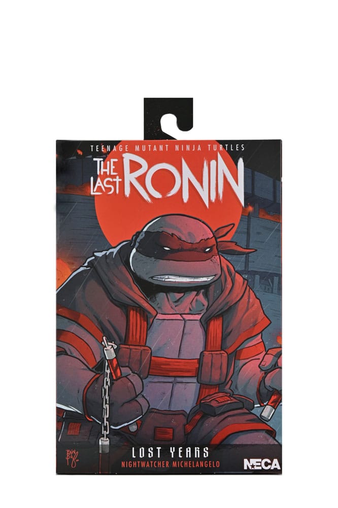 Tortugas Ninja (The Last Ronin The Lost Years) Figura Michelangelo Nightwatcher 18 cm