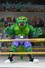 Tortugas Ninja (Archie Comics) Figura Stump Wrestling Leatherhead 18 cm