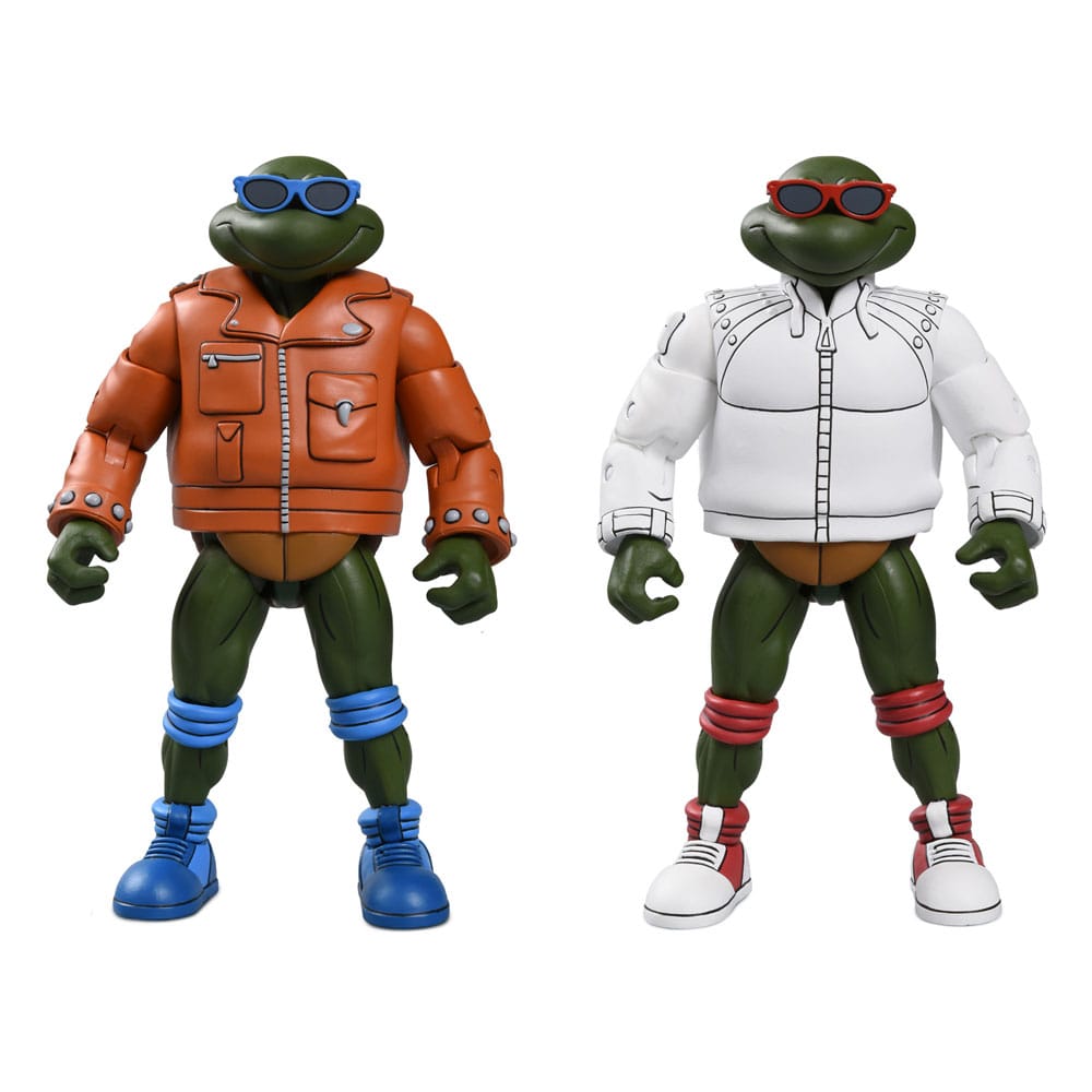 Tortugas Ninja (Cartoon) Figura Punk Leo and Punk Raph 2 Pack 18 cm Frikytopia