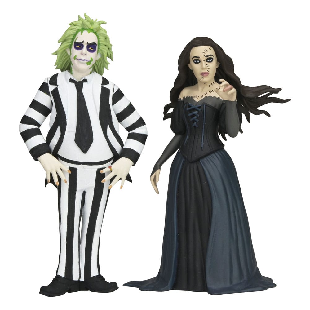Bitelchús Bitelchús Pack de 2 Figuras Toony Terrors Beetlejuice & Delores 15 cm Frikytopia