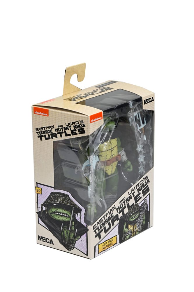 Las Tortugas Ninja Figura Old Man Raphael 18 cm