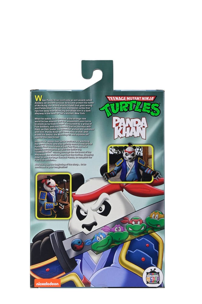 Las Tortugas Ninja Figura Ultimate Panda Khan 18 cm