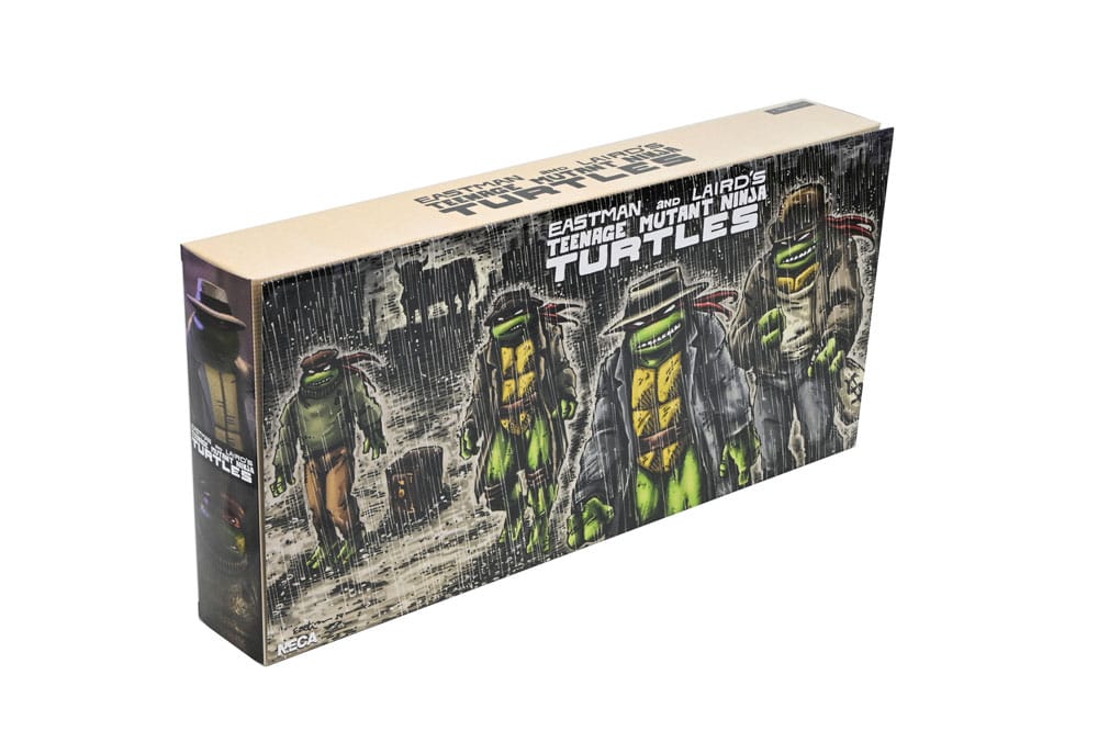 Las Tortugas Ninja Pack de 4 Figuras Gangster Turtles 18 cm