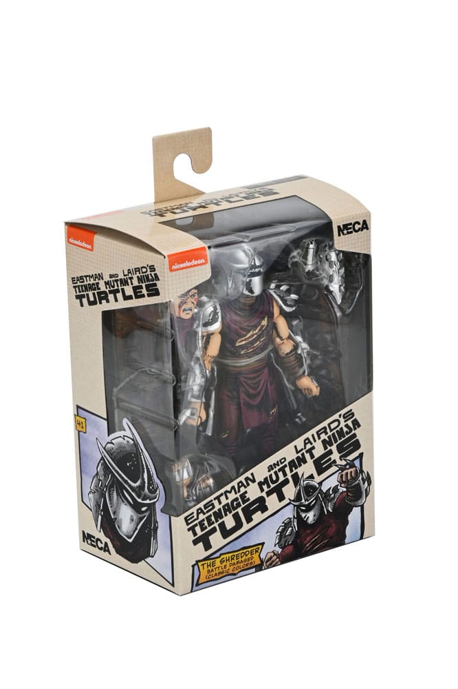Teenage Mutant Ninja Turtles Figura Battle Damaged Shredder 18 cm