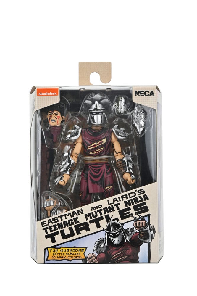 Teenage Mutant Ninja Turtles Figura Battle Damaged Shredder 18 cm