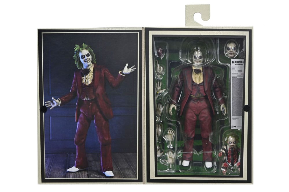Beetlejuice Beetlejuice Figura Ultimate "Red Tuxedo" Beetlejuice 18 cm