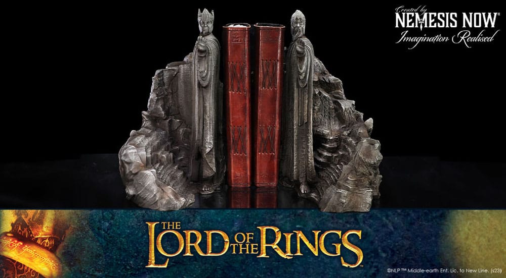 El Señor de los Anillos Soportalibros Gates of Argonath 19 cm