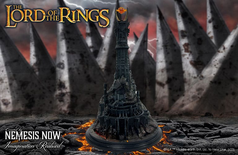El Señor de los Anillos Quemador de incienso Barad Dur 26 cm