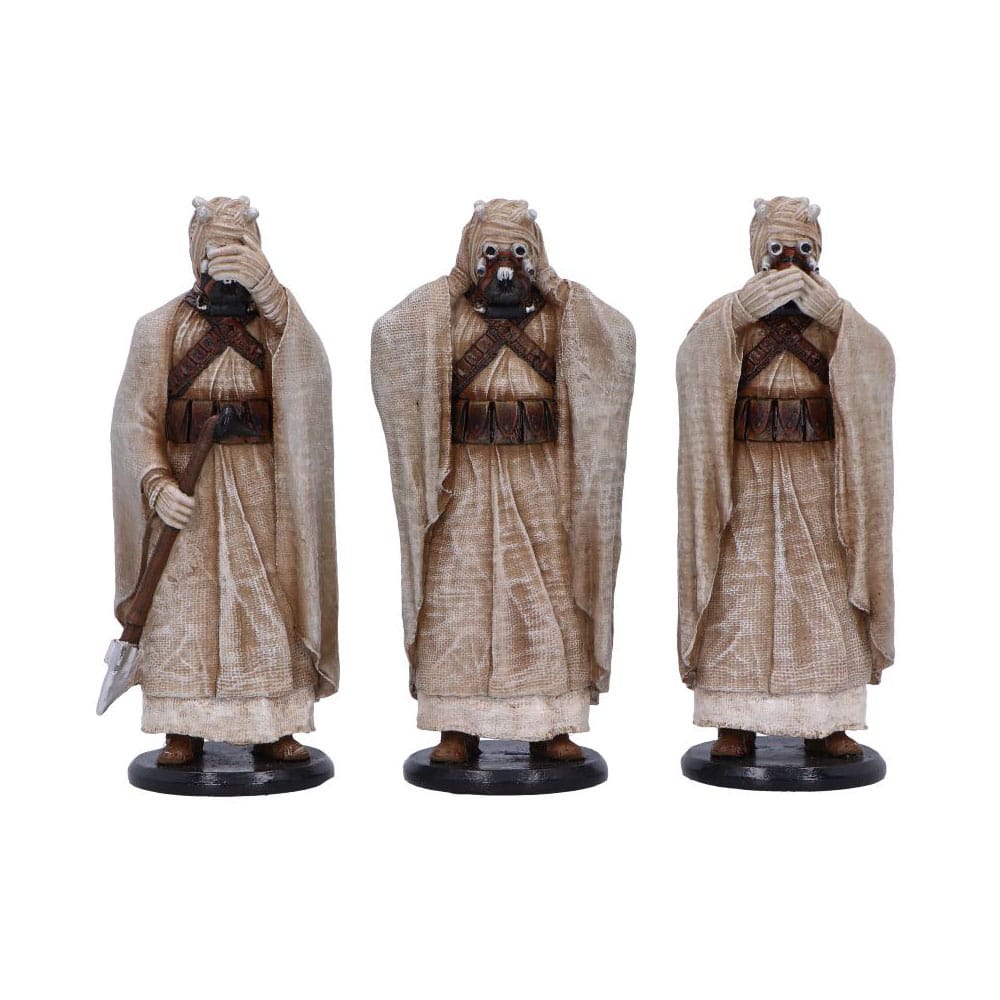 Original Stormtrooper Estatua Three Wise Tusken Raiders 14 cm Frikytopia
