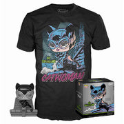 Pop & tee dc jim lee catwoman funko + camiseta talla m