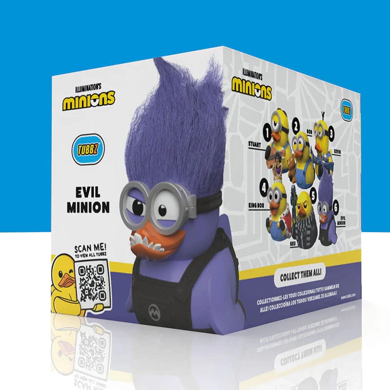 Minions Tubbz Figura PVC Purple Minion Boxed Edition 10 cm