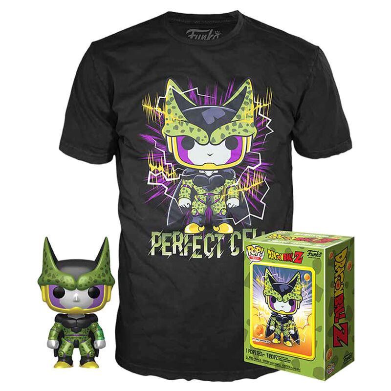 Set figura POP & Tee Dragon Ball Z Perfect Cell Frikytopia